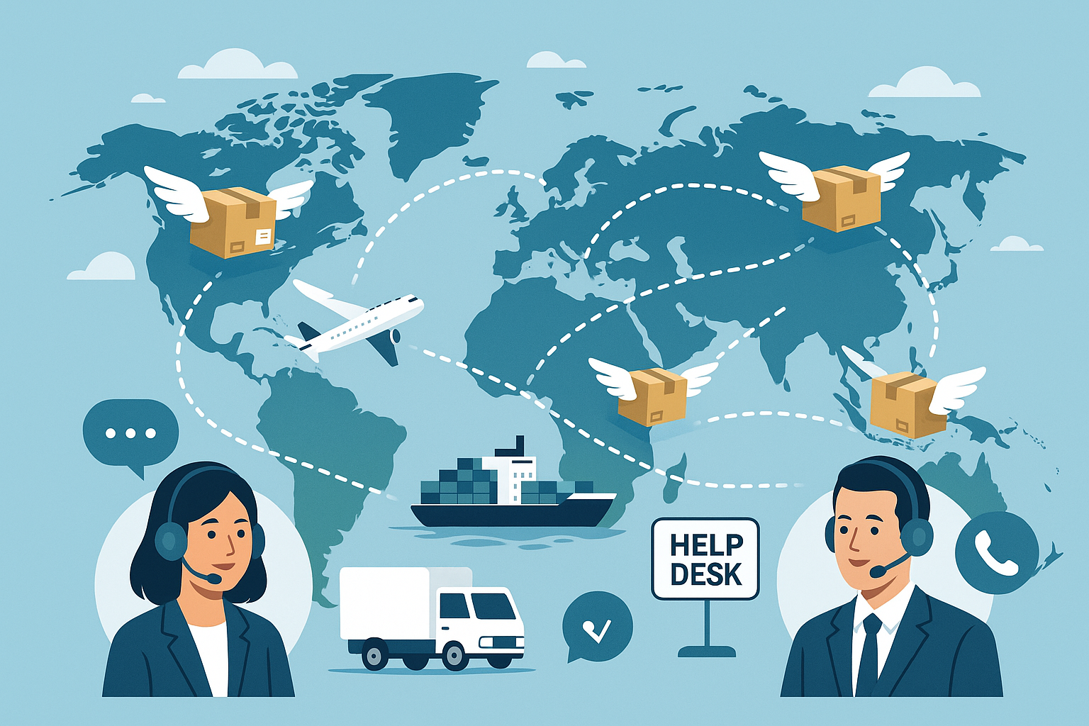 Global Shipping & Support