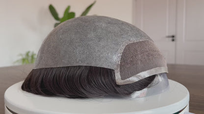 Bio Lace Front Hair System For Men – Natural Hairline & Comfortable Fit Hair Unit