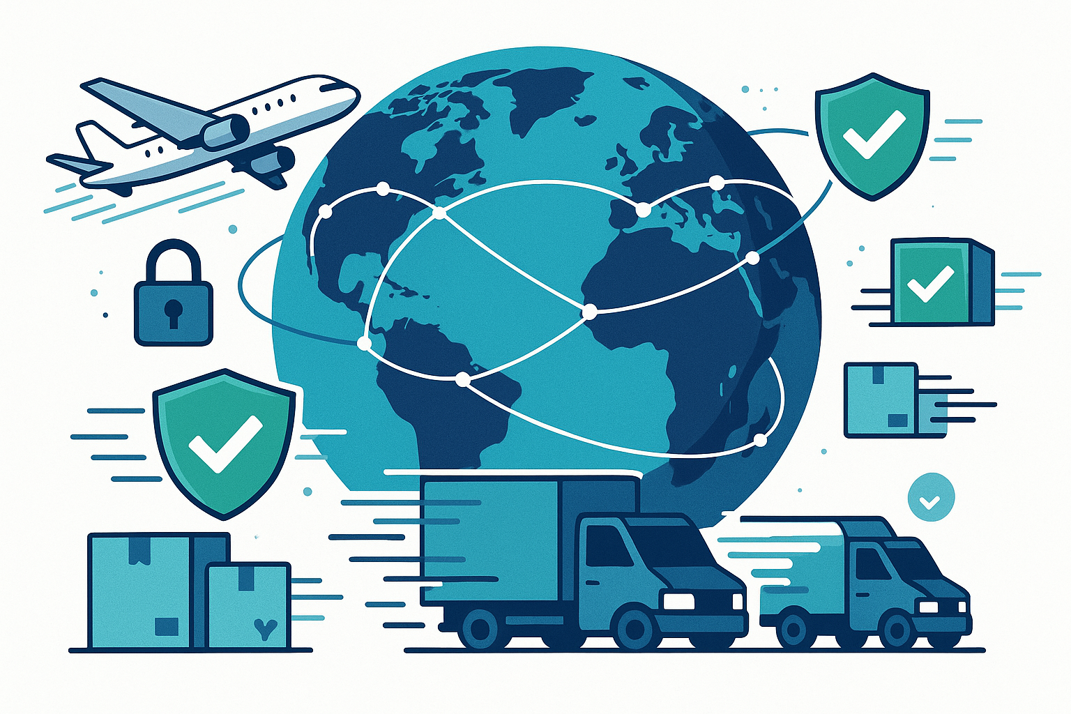 <strong>Secure & Fast Worldwide Shipping</strong>
