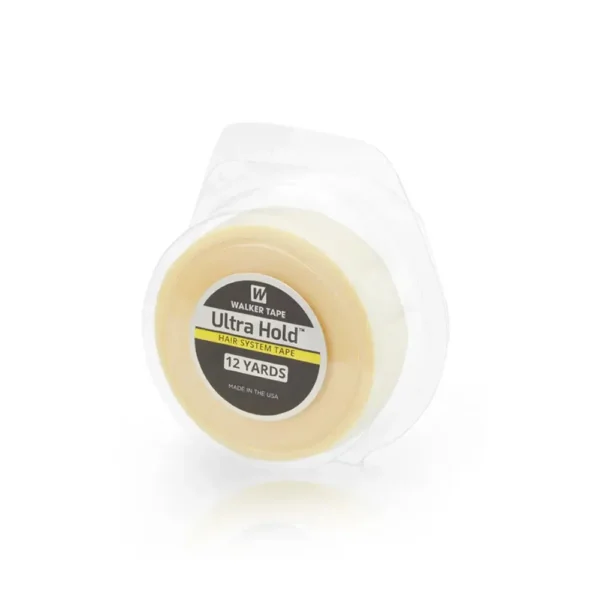 12-yard-ultra-hold-tape-roll-getmehair-1-inch 12 yard ultra hold tape roll 1 inch wide clear adhesive for hair systems by getmehair