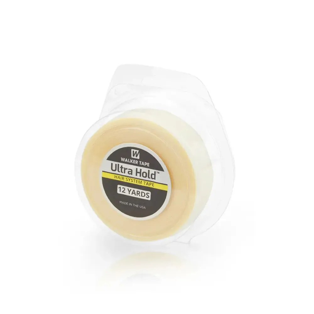 12 yard ultra hold tape roll 1 inch wide clear adhesive for hair systems by getmehair