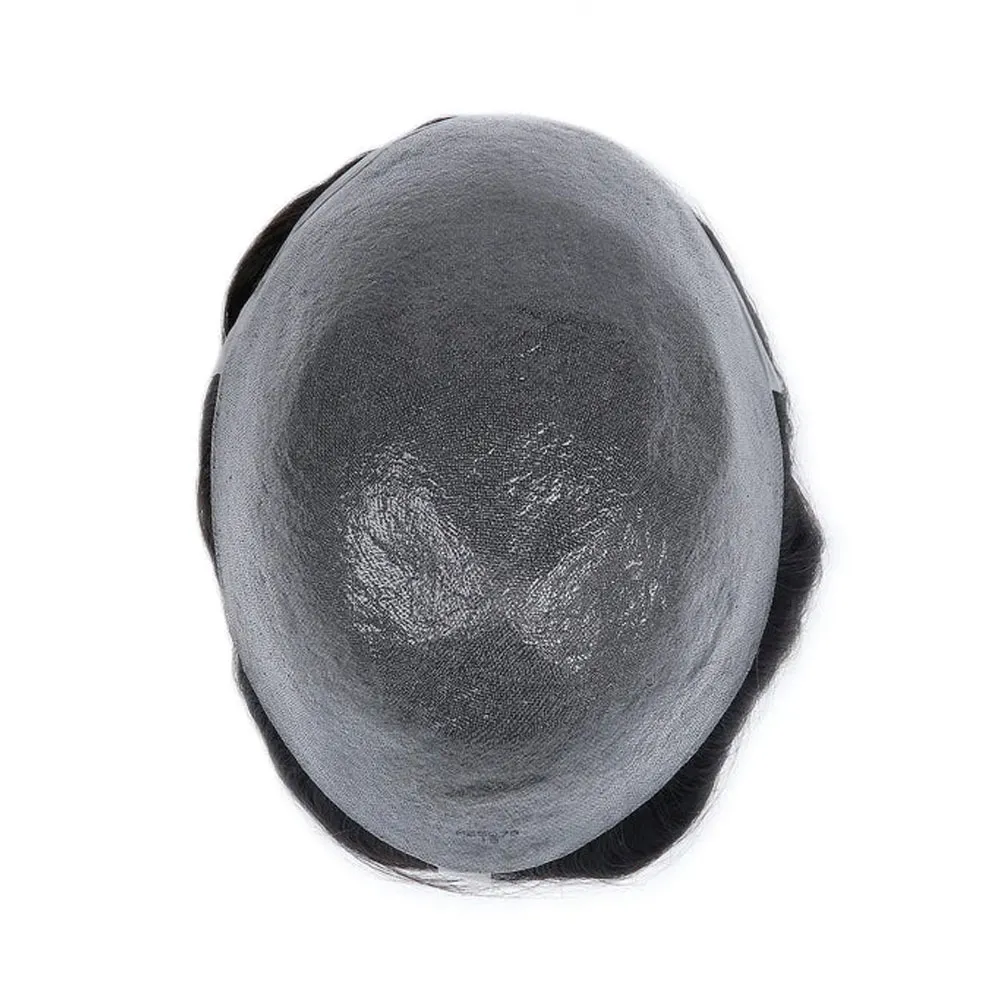 Transparent 0.04-0.06mm thin skin base structure of getmehair men hair replacement system