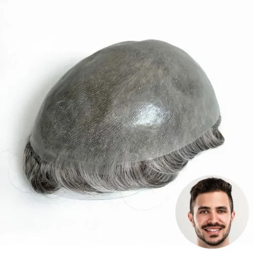 thin-skin-v-loop-toupee-getmehair-base-view thin skin v loop toupee with 0.06-0.08mm transparent poly base by getmehair